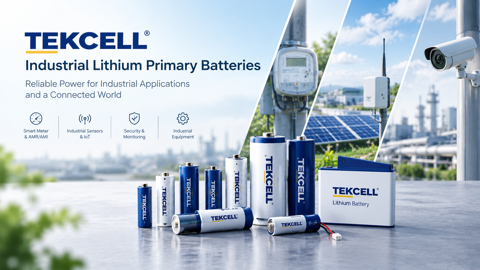 텍셀(Tekcell), 산업용 리튬 1차전지 솔루션