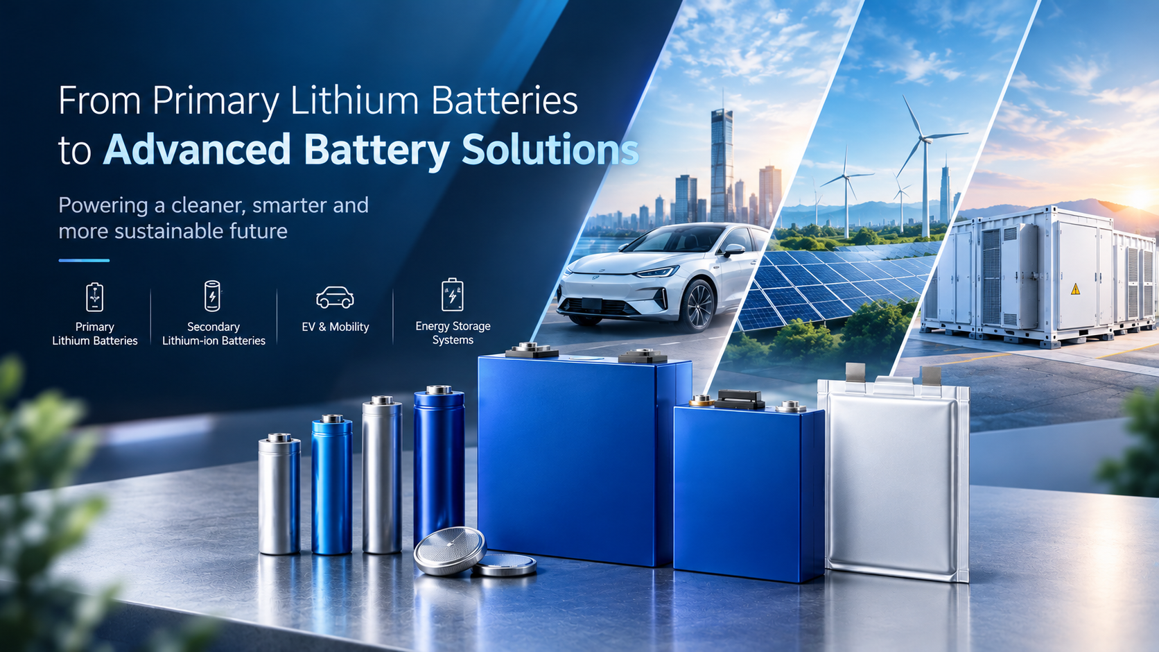 EVE Energy, 1차 리튬전지부터 차세대 배터리 솔루션까지